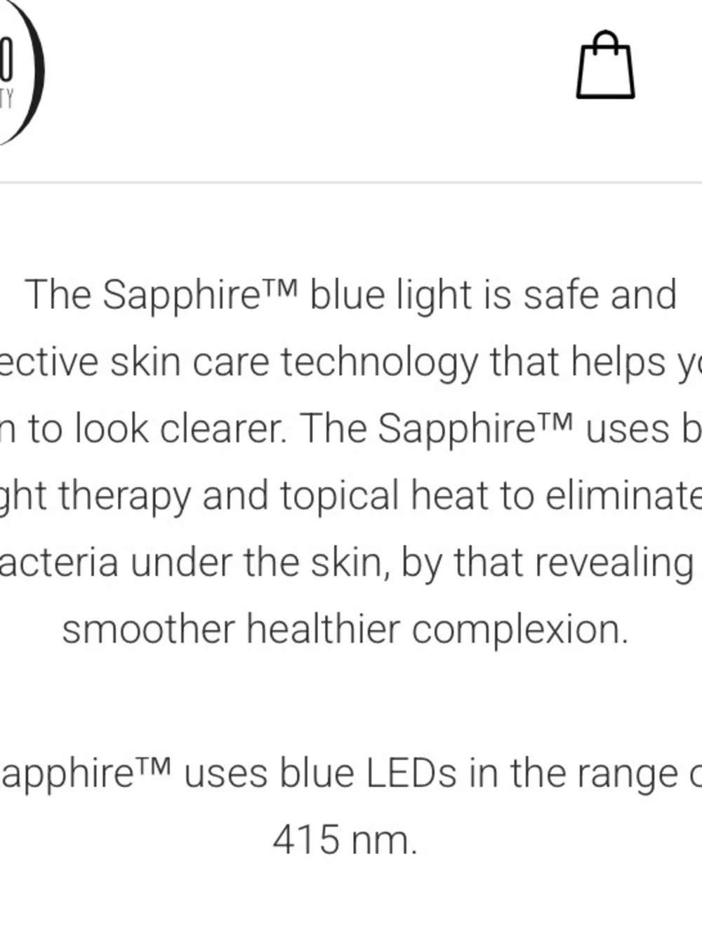 Sapphire Gradient Face Mask Case — Blue/Purple